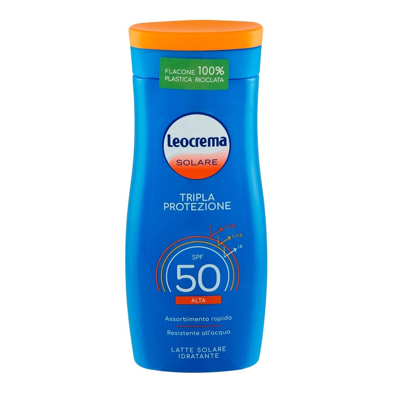 Leocrema Sonnenmilch mit Dreifachwirkung, LSF 50, 200 ml, 200 ml