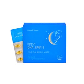 Vitamin House Mamance DHA Omega 3 60 tablets / 비타민하우스 마망스 DHA 오메가 3 60정