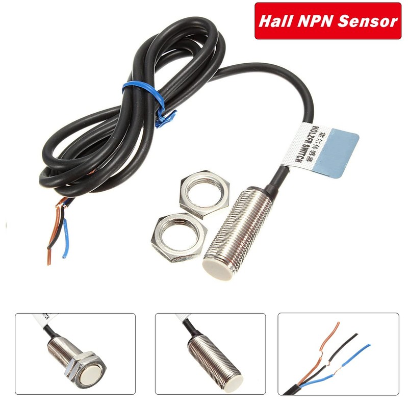Hall Effect Sensor Proximity Switch NJK-5002C NPN 3 Wire Normally