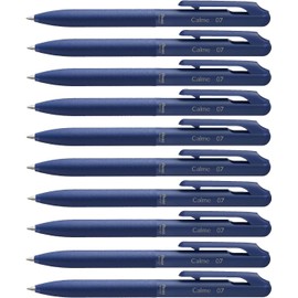 Pentel Calme Ballpoint Pen Blue - Pack of 10