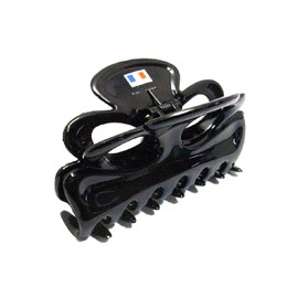 Made in France Hair Claw Ultra 3.5 inches (9 cm) (027) Black