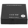 50Pcs Billiard Pool Cue Tips Cue Pool Stick Replacement Tips