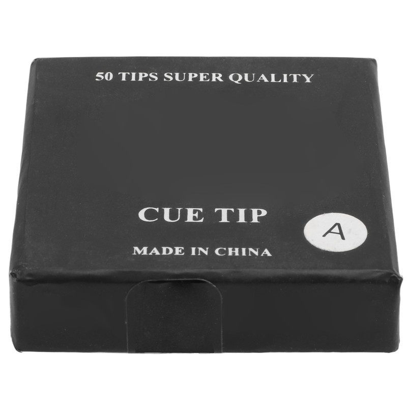 50Pcs Billiard Pool Cue Tips Cue Pool Stick Replacement Tips