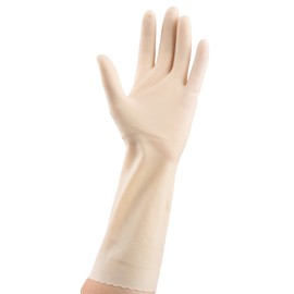 Vileda The Fine Sensitive Rubber Gloves for Maximum Tactile Sensation, Size M/8, 1 Pair