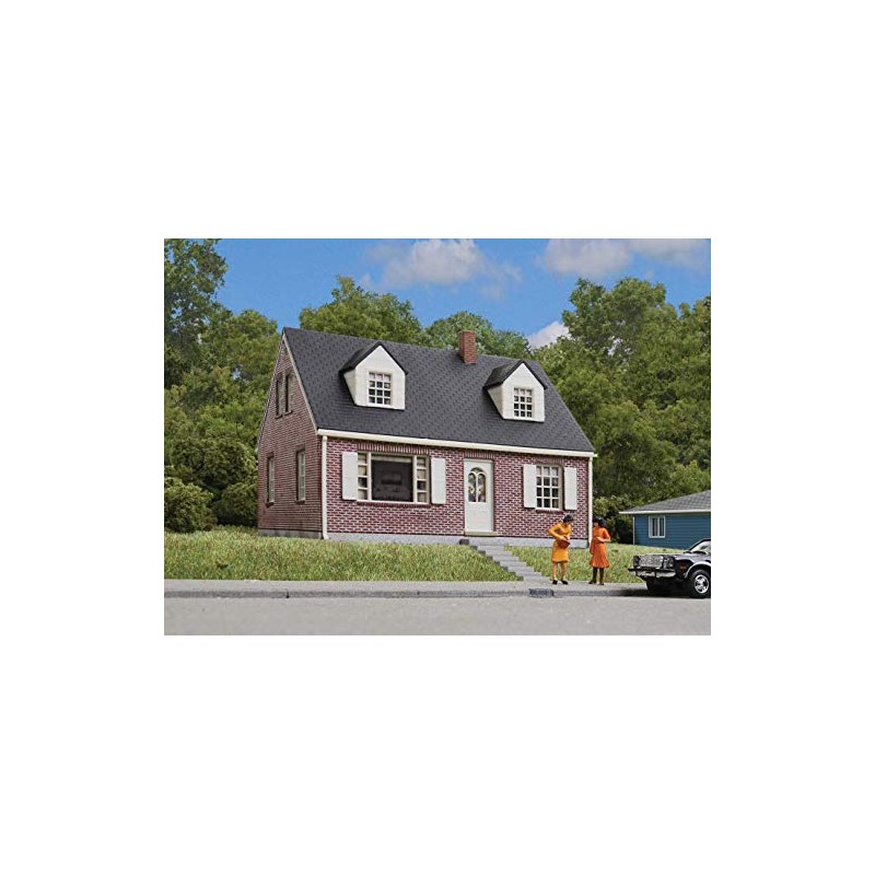 Cornerstone Walthers Brick Cape Cod House Train