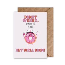 WBdesignz Encouragement Card with Envelope – Consolation Card with Saying "Aufmunterungskarte Get Well Soon Card Courage for Friends, Partners, Colleagues (DIN A6)