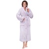 PAVILIA Women Robe Fleece Plush Soft, Fluffy Fuzzy Cozy Warm