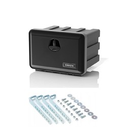 Carado Daken Just 500-R Truck Storage Box with Holder Tool Box 500 x 350 x 300 mm Storage Box Tool Box