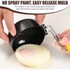 LSYZHX 2 Pack Stainless Steel Egg Poacher, Non-Stick Egg Poacher