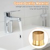 sourcing map 2 Set 1.22 Inch O-Ring Faucet Locking Nut,