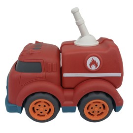 BIOPLAY Fire Engine from 3 Years, Toy for Indoor and Outdoor Use, Fire Brigade Children, Fire Brigade, Sand Toy, Fire Brigade Car