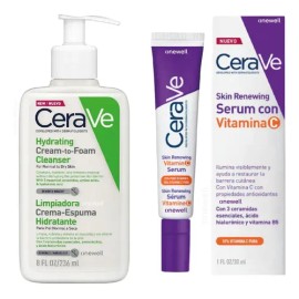 Skincare Antioxidante Iluminador De Piel Cvitamina C Cerave                                                                                           