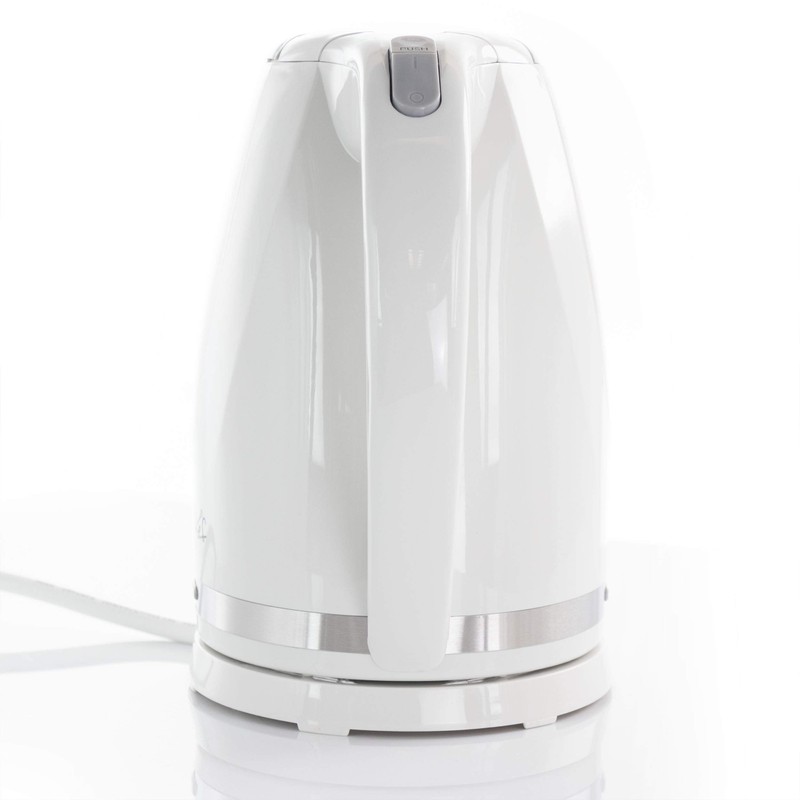 Mega Chef 1.7Lt. Plastic Electric Tea Kettle in White