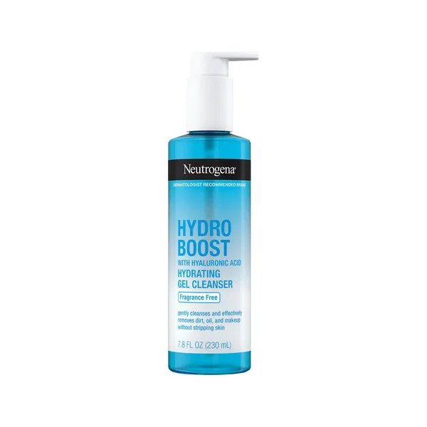 Limpiador Facial Neutrogena HydroBoost sin fragancia 230ml 7.8 oz Limpiador