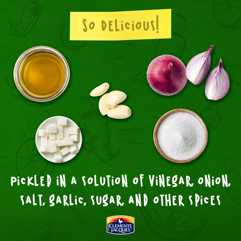 Clemente Jacques Whole Jalapeno Peppers, 12 oz (Pack of 12)