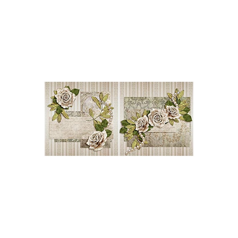 Love Letters :1 NPM - Premade Scrapbook Pages - EZ