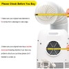 Portable Air Conditioner Hose, 5.9" Diameter Anti-Clockwise Thread, Universal Replacement