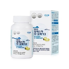 J&M Partners Atomy Alaska E-Omega 3 550mg x 180 capsules / 애터미 알래스카 이-오메가3 550mg x 180캡슐