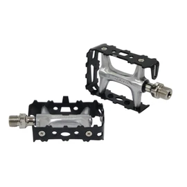Benotto Pedal Ruta FPD-85FB 9/16 Sellado Aluminio Plata/Negro