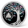 51 Year Sobriety Coin - Recovery Butterfly Tree of Life