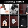 Jiujuda9 Key Safe Wall Mounted Outside, Key Lock Box Outdoor