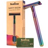 Bambaw Bambaw Double Edge Safety Razor with 5 Safety Razor