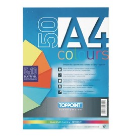 50 Sheets Coloured Printer Copier Paper