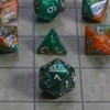 CiaraQ DND Polyhedral Dice Set with Dice Bag for Dungeons