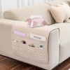 SITAKEGS Waterproof Sofa Armrest Organiser, Non-Slip Couch Armchair Caddy Storage