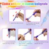 12 Rotuladores para Uñas 3D Secado Rápido, Decoración Nail Art