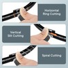 WODHMIEY Round Cable Stripper Tool, Cable Jacket Slitter Tool with