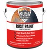 AGS RUST SOLUTIONS Apply Over Rust Paint, Matte Black Finish,