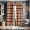 Ambesonne African Window Curtains, Native Indigenous People Different Poses Culture