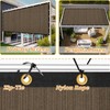 Shade&Beyond Customized Size 7' X 8' Shade Cloth with Grommets,