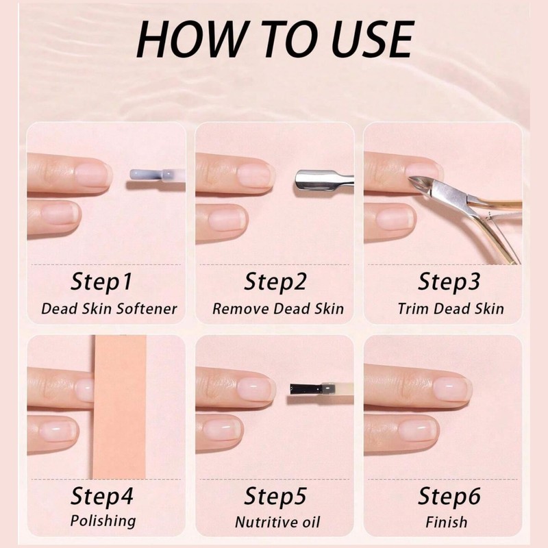 Professional Cuticle Nippers Cutter for Manicure & Pedicure – Stainless
