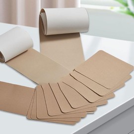 SYGELER Professional Tattoo Cover Tape 10PCs | Ultra-Thin Skin Tone Concealer Patches (10x10cm) | Waterproof & Breathable for Scars/Birthmarks | Flawless Body Makeup for Weddings/Work