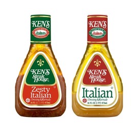 Ken's Steak House Italian Dressing & Marinade, Zesty Italian (Variety pack)