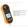 Digital Anemometer LCD Screen Handheld Wind Speed Meter Wind Temperature