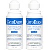 CryoDerm Cold Therapy 3 oz Roll On (2 Pack)