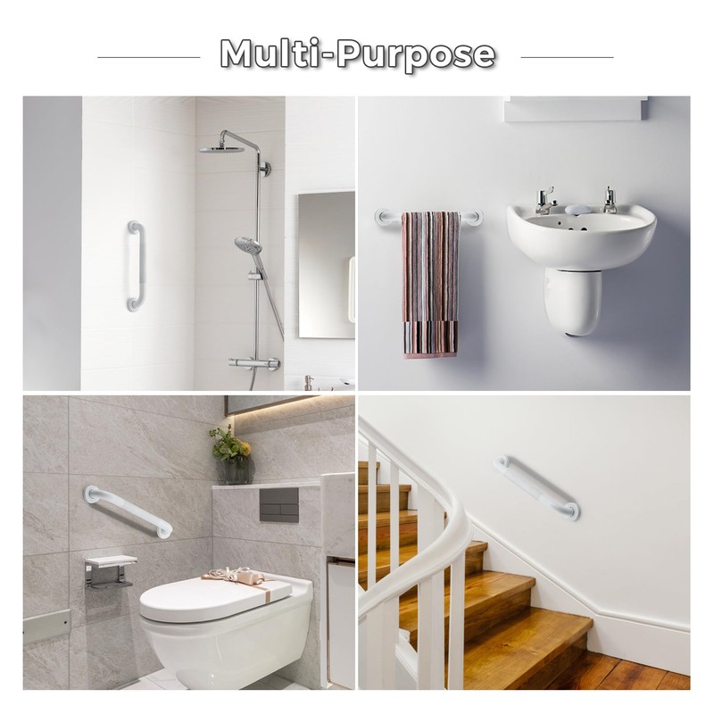 Grab Bars for Shower, 2 Pack 18-Inch Anti Slip Shower
