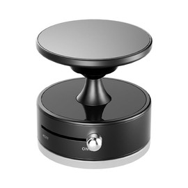 GUAGUA for Vacuum Magnetic Phone Holder, 360° Rotation Phone Mount Magnetic Car Mount Cell Phone Holder for Car Accessories for iPhone16/15/14/13/12/Android,Black