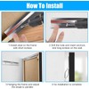 French Cleat Picture Hanger, 2PCS 30cm Heavy Duty Aluminum Z