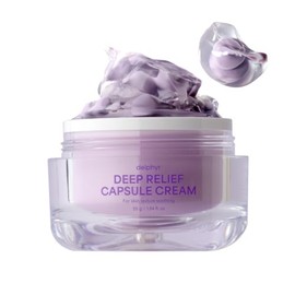 Crema cápsula de alivio profundo – Bakuchiol, niacinamida al 5% y ceramida – Calmante, hidratante – Totalmente vegano, sin colores ni fragancias artificiales – Cuidado de la piel coreano