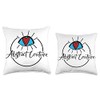 Abstract Couture Classic Logo Pillow Throw Pillow
