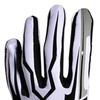 White Football Gloves Anti Slip Silicone Grip Sports Receiver Glove