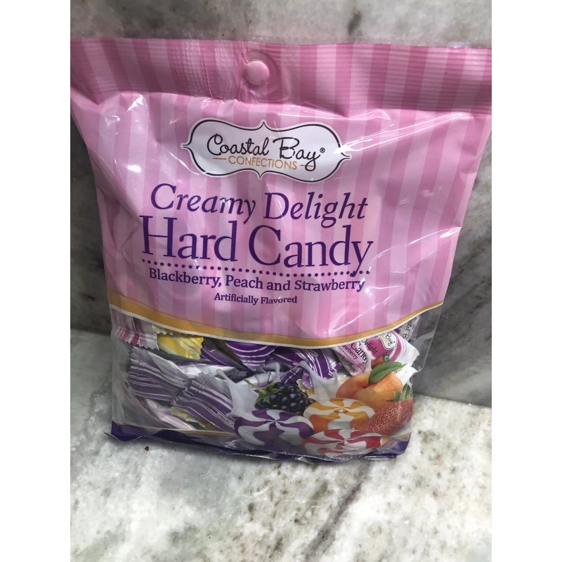Coastal Bay New-Coastal Bay Creamy Day Hard Candy. Blackberry/Pea