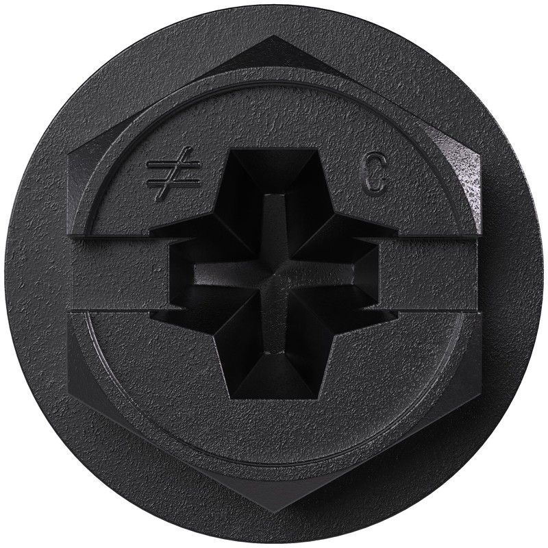 Simpson Strong-Tie Titen Turbo 1/4-in. x 2-3/4-in. Hex-Head Concrete and