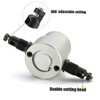 Tofficu 1pc Metal Cutter Kit Nibbler Cutter Double Head