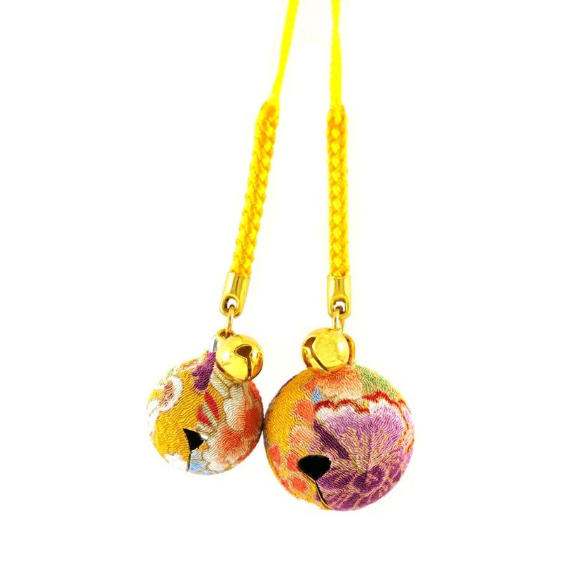 Zoon Flower Crepe Bell (Set of 2) Japanese Pattern Crepe