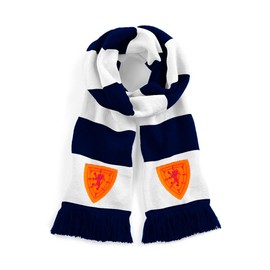 Scotland 1960s Retro Traditional Football Scarf Embroidered Logo